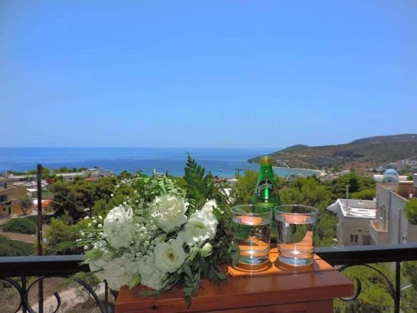 Sunset Rooms Agia Marina  Екстериор снимка