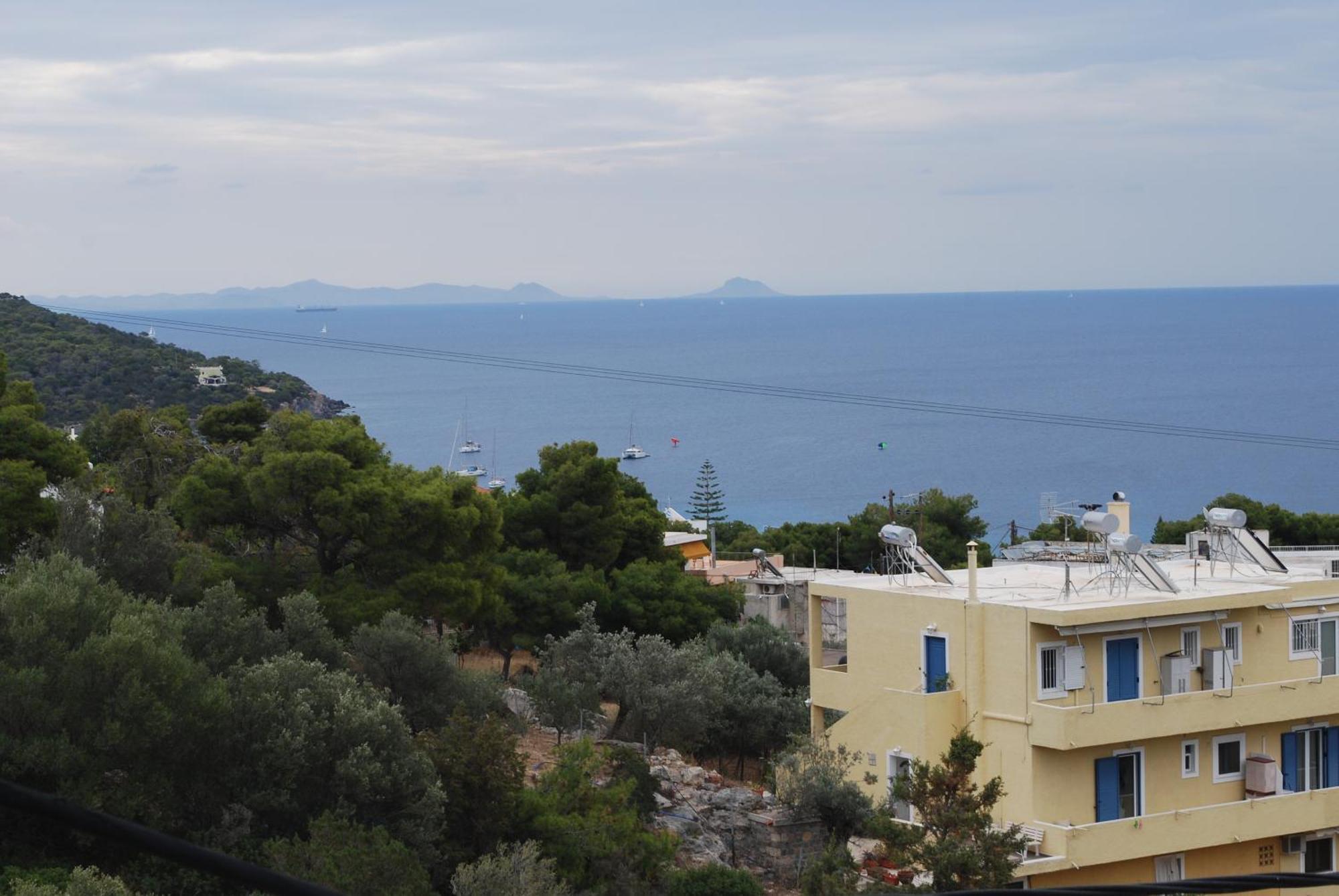 Sunset Rooms Agia Marina  Екстериор снимка